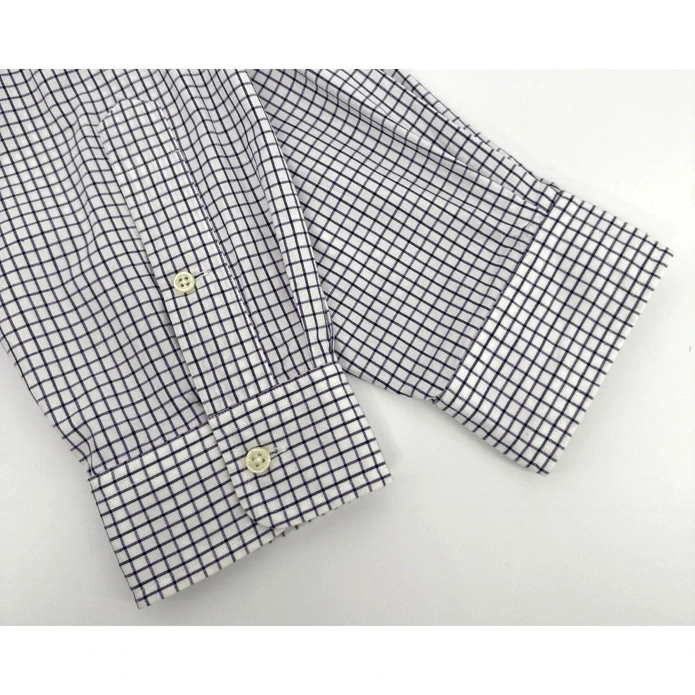 Polo‎ Ralph Lauren Men's Button Down Shirt L Plaid Check Long Sleeve Cotton